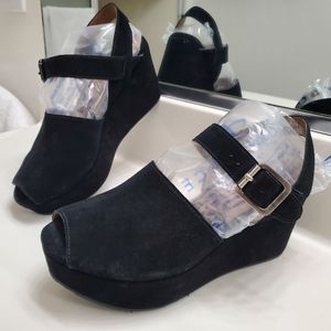 CHOCOLAT BLU Wagga Black Suede